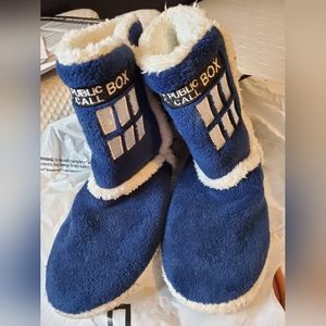 Doctor Who house booties